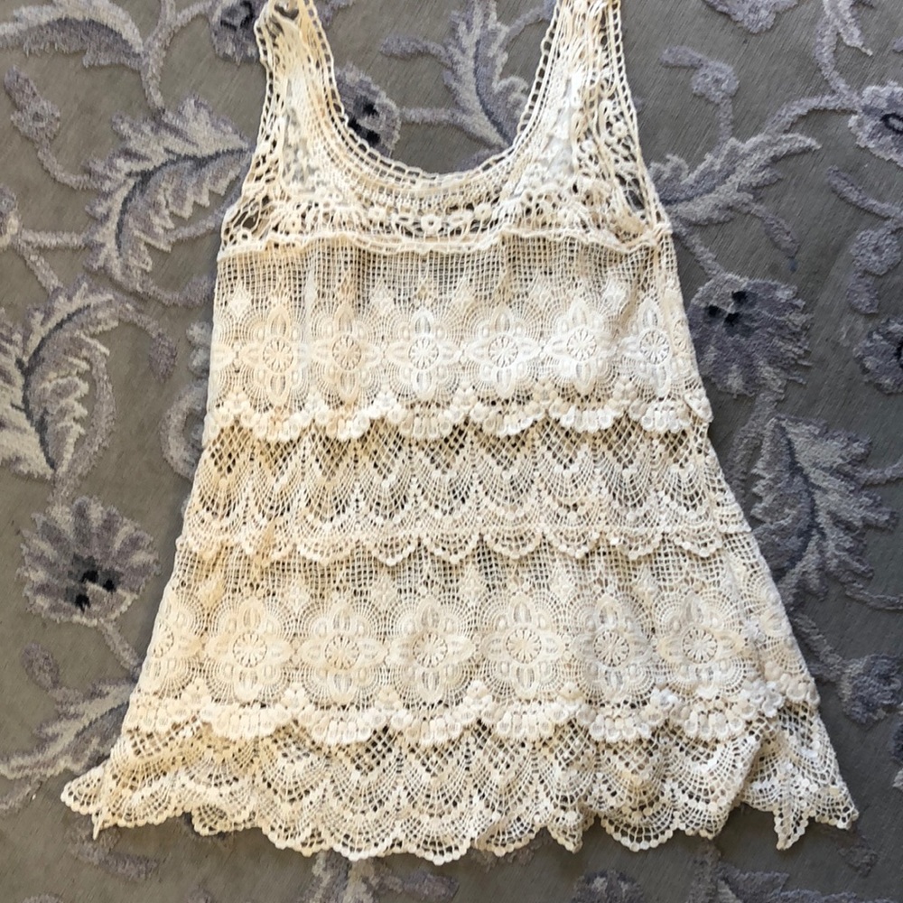 Lace crochet